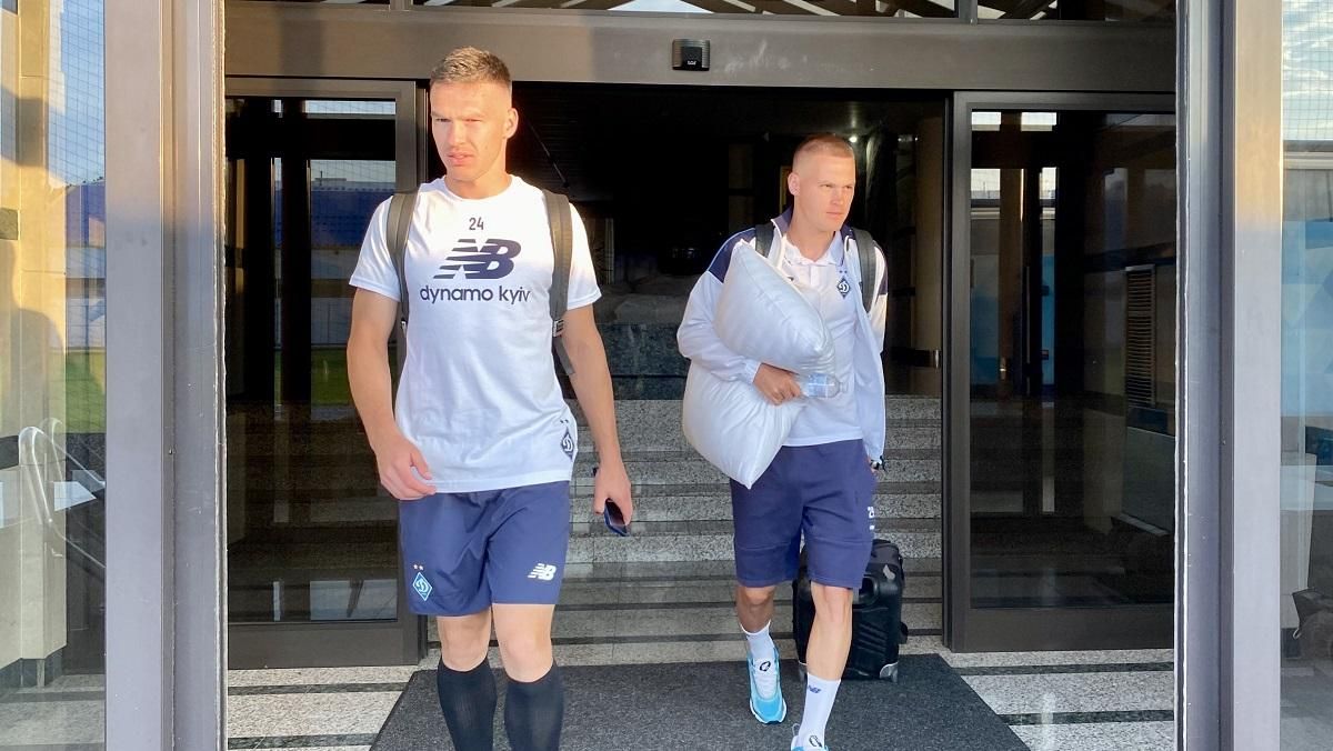 Гравці Динамо / Фото сайт "біло-синіх"