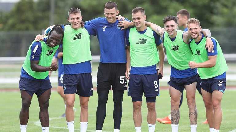 Гравці Динамо на зборах в Австрії / Ілюстративне фото сайт "біло-синіх" Гравці Динамо на зборах в Австрії / Ілюстративне фото сайт "біло-синіх"