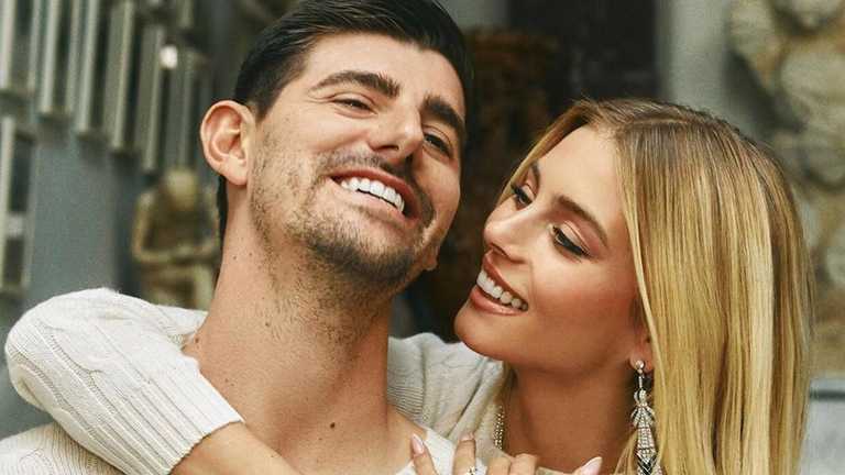 Тибо Куртуа и Мишель Герцег / фото из открытых источников Тибо Куртуа и Мишель Герцег / фото из открытых источников