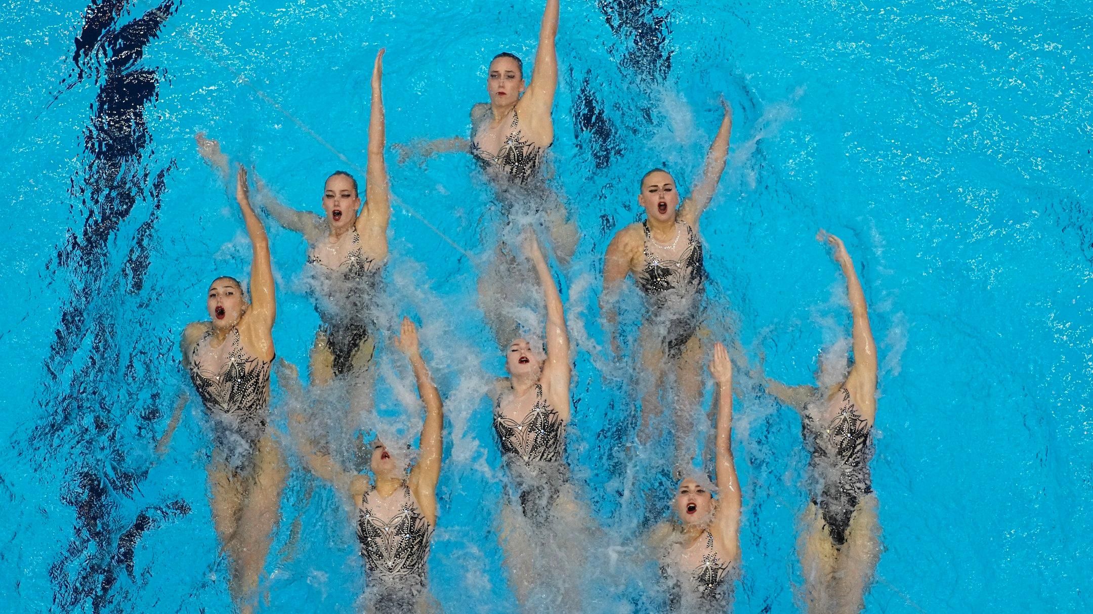 Сборная Украины по артистическому плаванию / фото из открытых источников