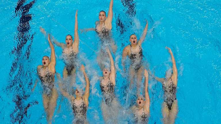 Збірна України з артистичного плавання / фото з відкритих джерел Збірна України з артистичного плавання / фото з відкритих джерел