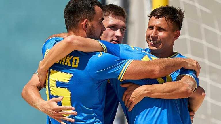 Збірна України з пляжного футболу / Фото Вeachsoccer.com Збірна України з пляжного футболу / Фото Вeachsoccer.com