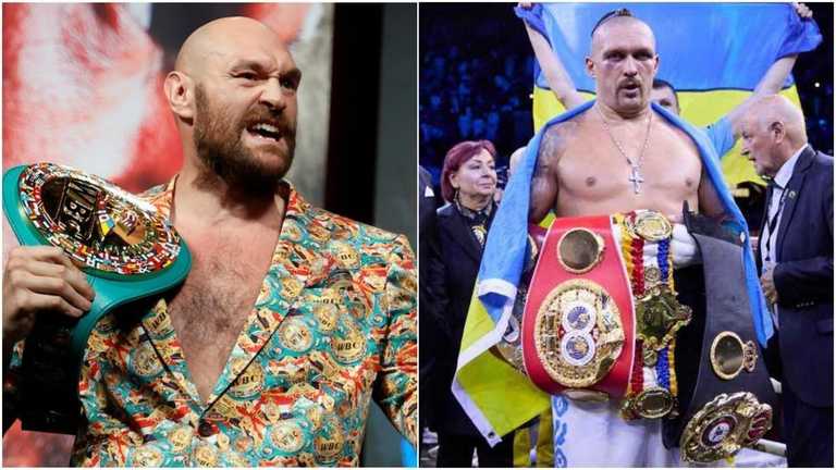 Ф'юрі проти Усика / Колаж з відкритих джерел Ф'юрі проти Усика / Колаж з відкритих джерел