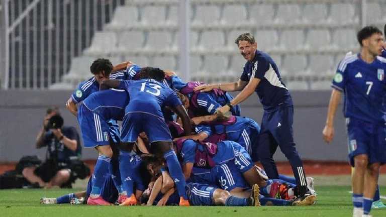 Збірна Італії U-19 / Фото Press Italy News Збірна Італії U-19 / Фото Press Italy News