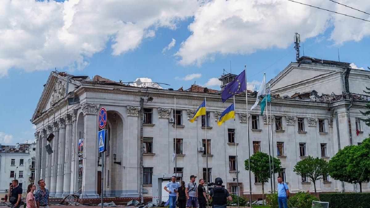Черниговский музыкально драматический театр им. Т.Г. Шевченко / Фото Суспільне Чернігів