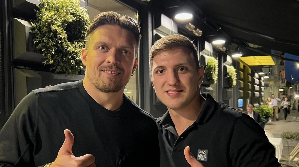 Усик и Черкашин / Фото из соцсетей