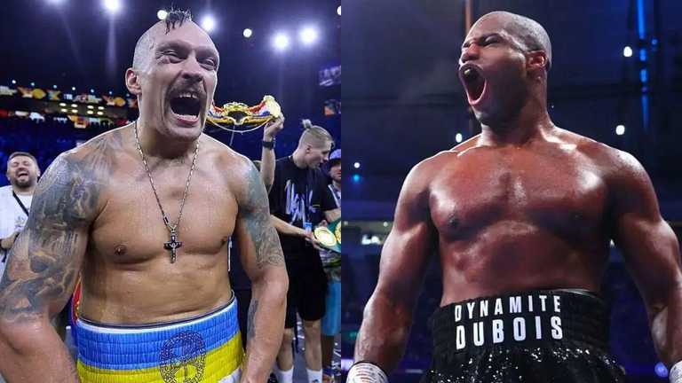 Усик та Дюбуа / колаж Спорт 24 Усик та Дюбуа / колаж Спорт 24