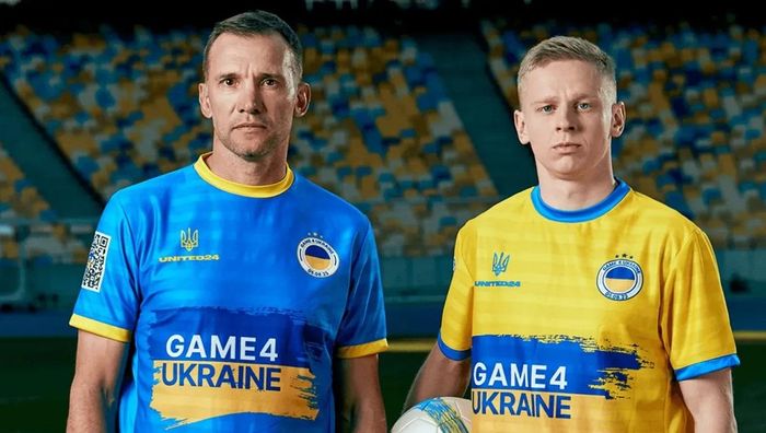 Game4Ukraine: де дивитися благодійний матч Шевченка і Зінченка на підтримку України