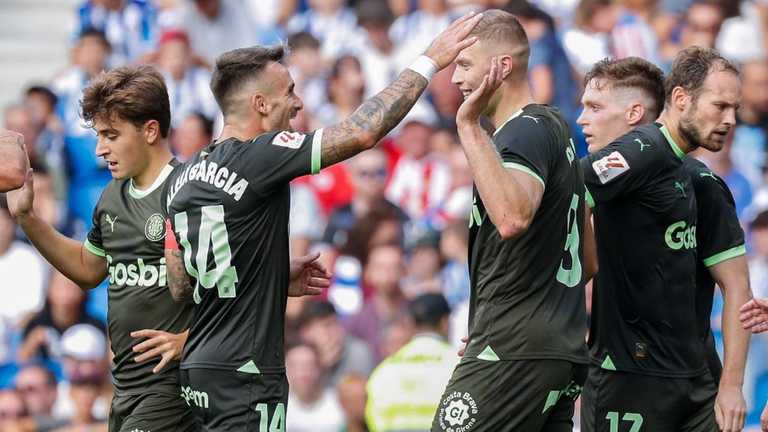 Довбик забил в дебютном матче за Жирону / Фото Twitter Довбик забил в дебютном матче за Жирону / Фото Twitter