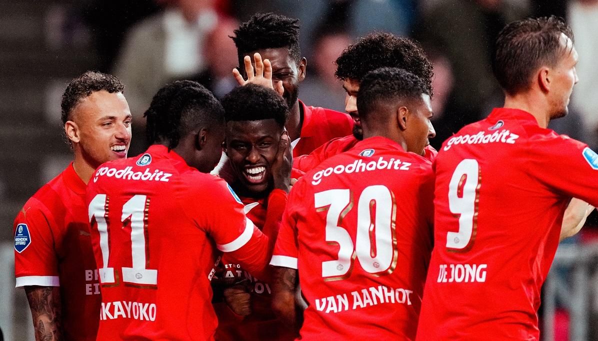 ПСВ святкує гол / Фото Twitter