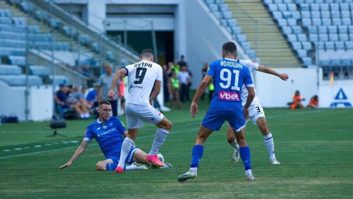 Черноморец - Динамо / фото из открытых источников