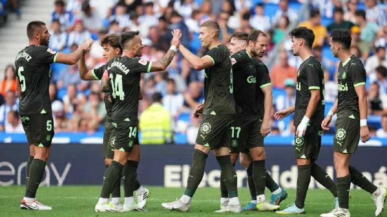 Довбик феерически дебютировал за Жирону / Фото каталонского клуба Довбик феерически дебютировал за Жирону / Фото каталонского клуба