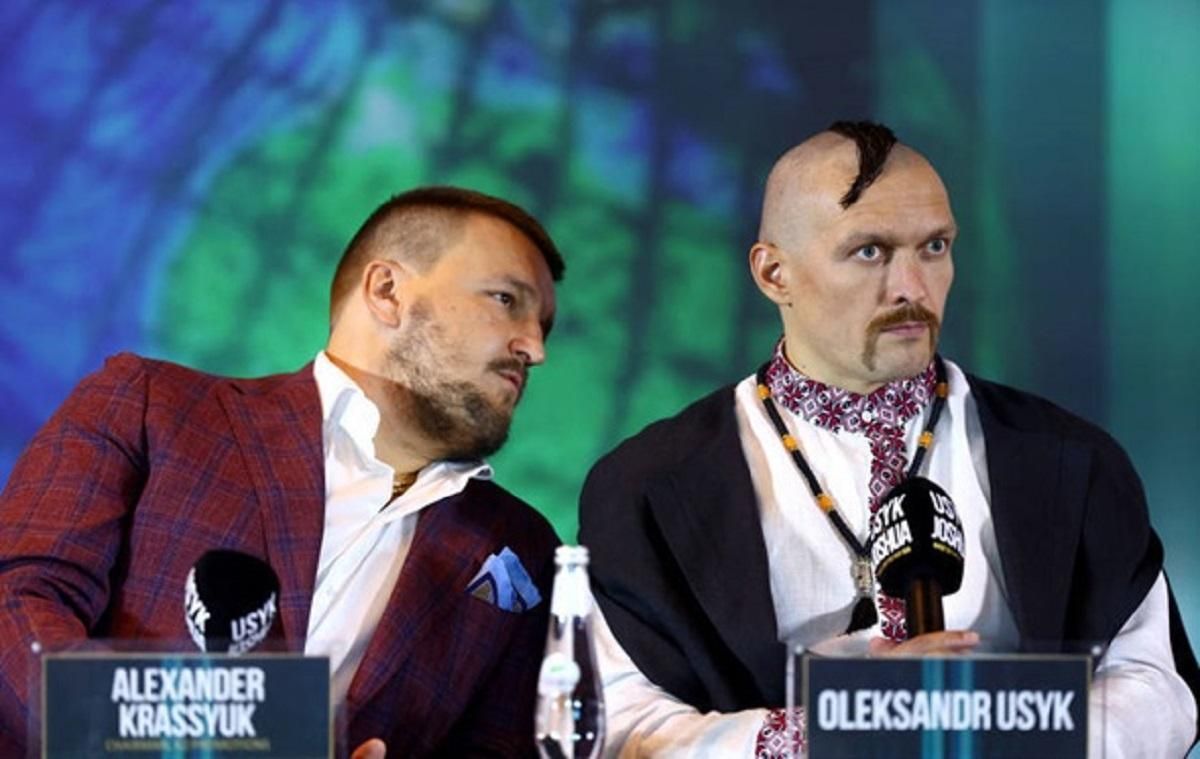 Красюк и Усик / Фото Matchroom