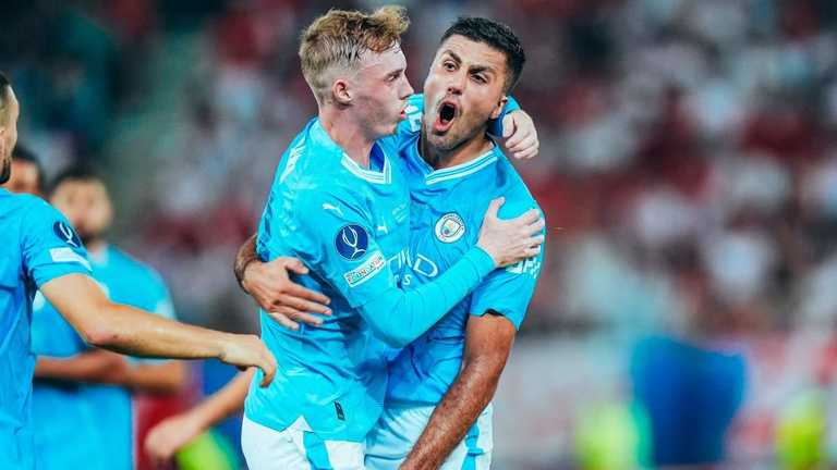 Ман Сіті здобув дебютний Суперкубок УЄФА / Фото УЄФА Ман Сіті здобув дебютний Суперкубок УЄФА / Фото УЄФА