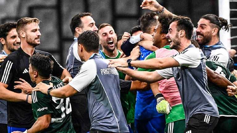 Гравці Панатінаїкоса / Фото Twitter Гравці Панатінаїкоса / Фото Twitter