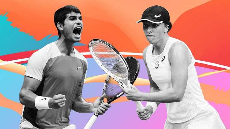 Карлос Алькарас та Іга Свьонтек / Колаж Daily Sabah Карлос Алькарас та Іга Свьонтек / Колаж Daily Sabah