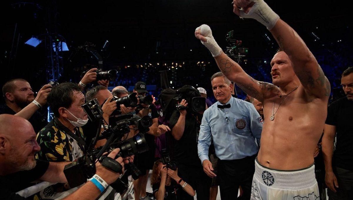 Бій Усика з Дюбуа / фото з відкритих джерел