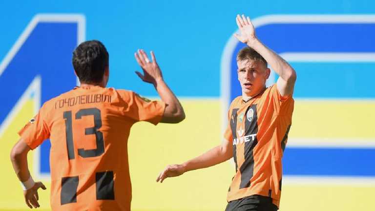 Гочелейшвили оформил дубль асистов / Фото УПЛ Гочелейшвили оформил дубль асистов / Фото УПЛ