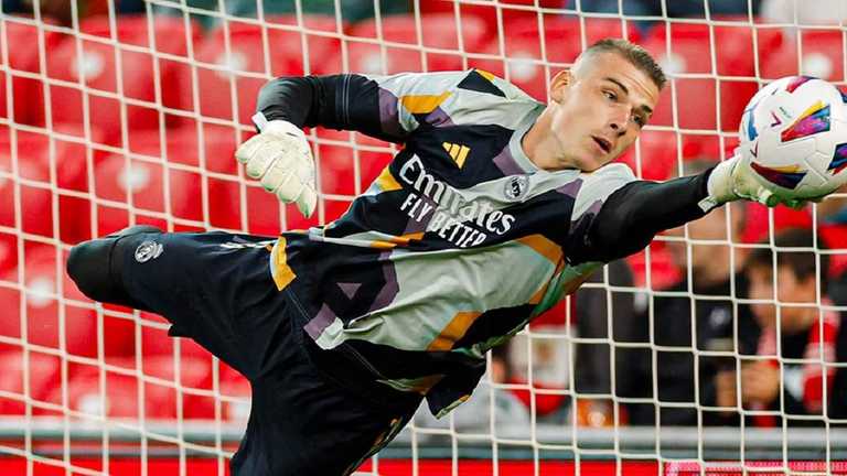 Андрей Лунин / фото ФК Реал Андрей Лунин / фото ФК Реал