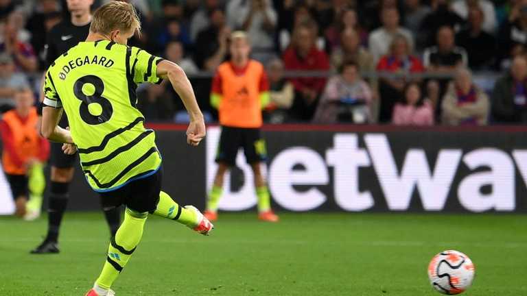 Эдегор реализовал пенальти / Фото Twitter Эдегор реализовал пенальти / Фото Twitter