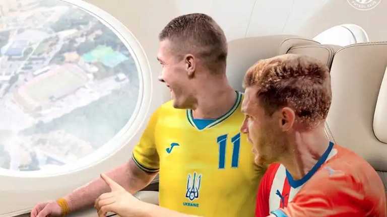 Довбик та Циганков / фото Жирона