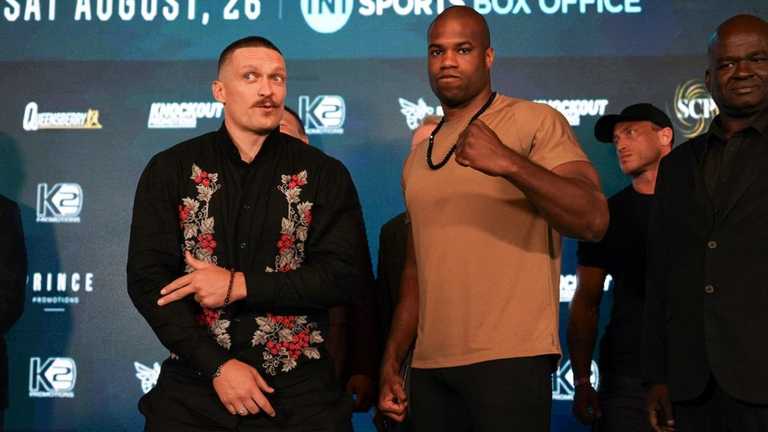 Усик и Дюбуа / Фото K2 Promotions Усик и Дюбуа / Фото K2 Promotions