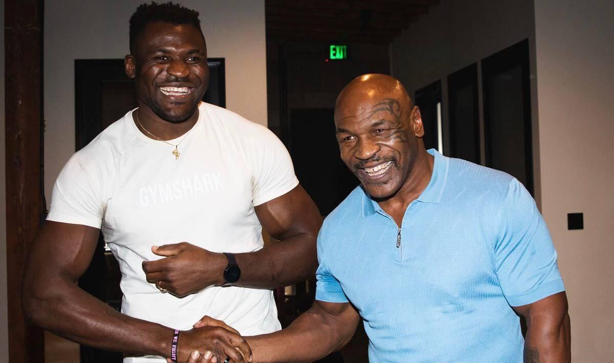 Френсіс Нгпнну та Майк Тайсон / фото з відкритих джерел