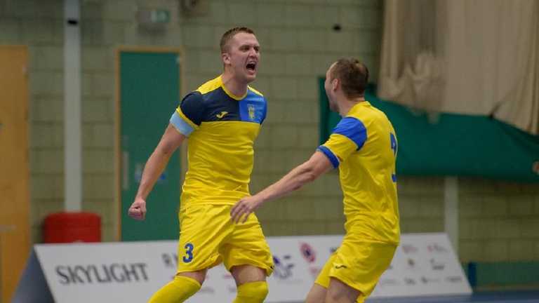 Сборная Украины по футзалу победила на Всемирных играх / Фото IBSA/Richard Hall Сборная Украины по футзалу победила на Всемирных играх / Фото IBSA/Richard Hall