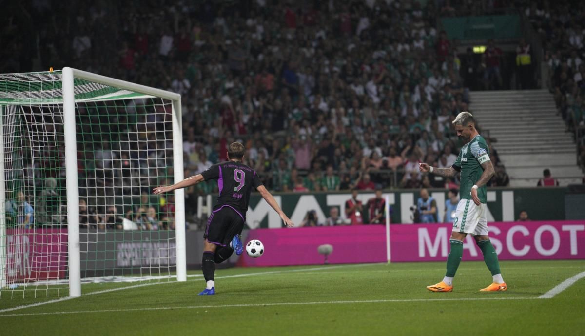 Емоції Кейна після забитого голу  / фото з відкритих джерел