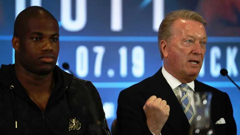 Дюбуа и Уоррен / Фото Queensberry promotions Дюбуа и Уоррен / Фото Queensberry promotions