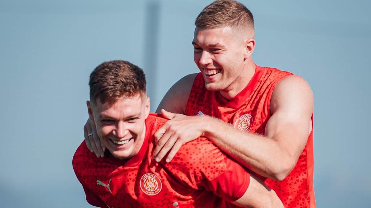 Циганков і Довбик / Фото ФК Жирона