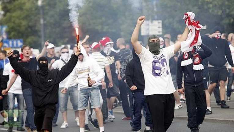 Польские ультрас / Фото иллюстративный Польские ультрас / Фото иллюстративный