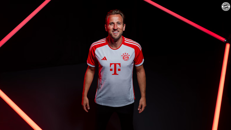 Харри Кейн / Фото ФК Бавария Харри Кейн / Фото ФК Бавария