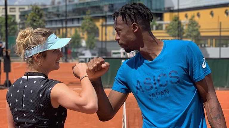 Свитолина и Монфис / фото из соцсетей Свитолина и Монфис / фото из соцсетей