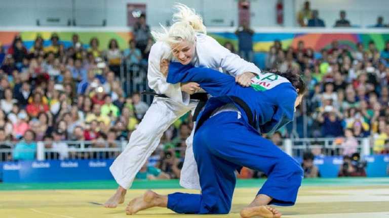 Інна Сич (у білому кімоно) / Фото IPC/Rafal Burza Інна Сич (у білому кімоно) / Фото IPC/Rafal Burza