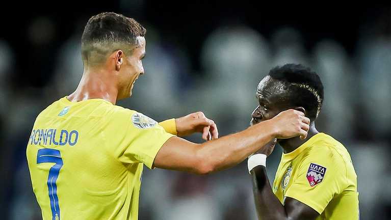 Роналду і Мане / Фото із соцмережі Х Роналду і Мане / Фото із соцмережі Х