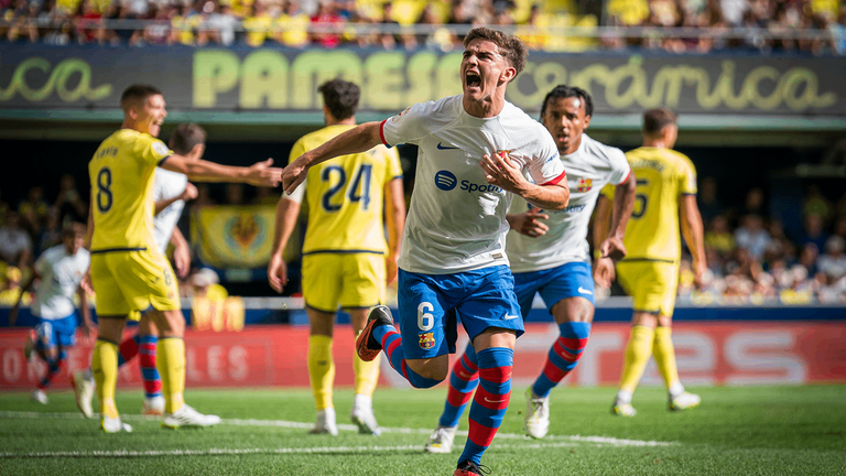 Барселона вирвала перемогу над Вільяреалом / фото ФК Барселона Барселона вирвала перемогу над Вільяреалом / фото ФК Барселона