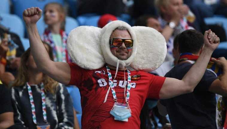 Російський вболівальник / Фото Getty Images Російський вболівальник / Фото Getty Images