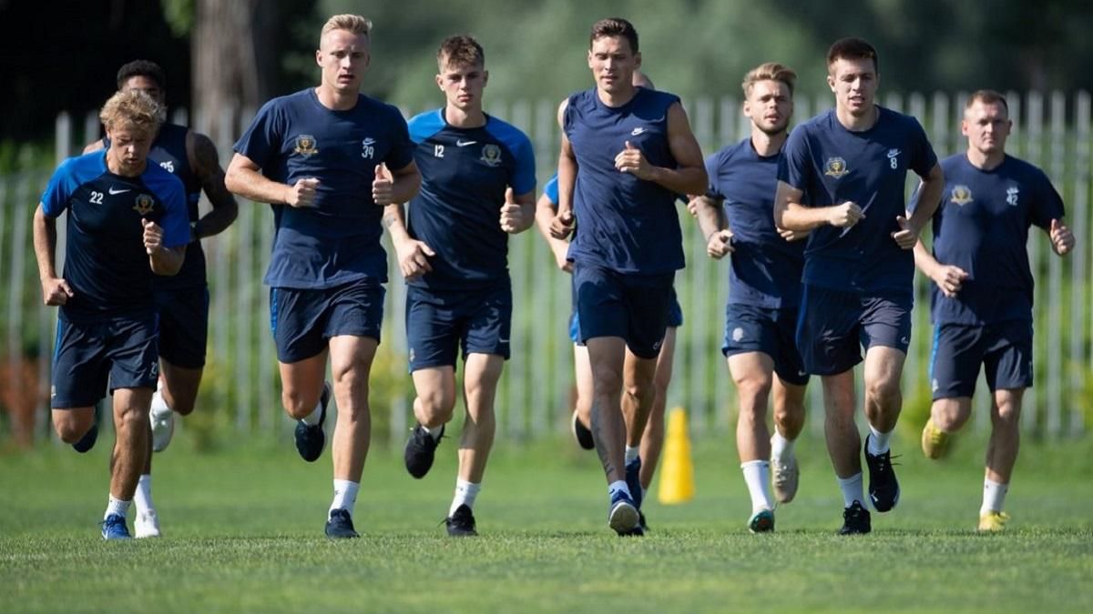 СК Дніпро-1 на тренуванні / Фото клубу