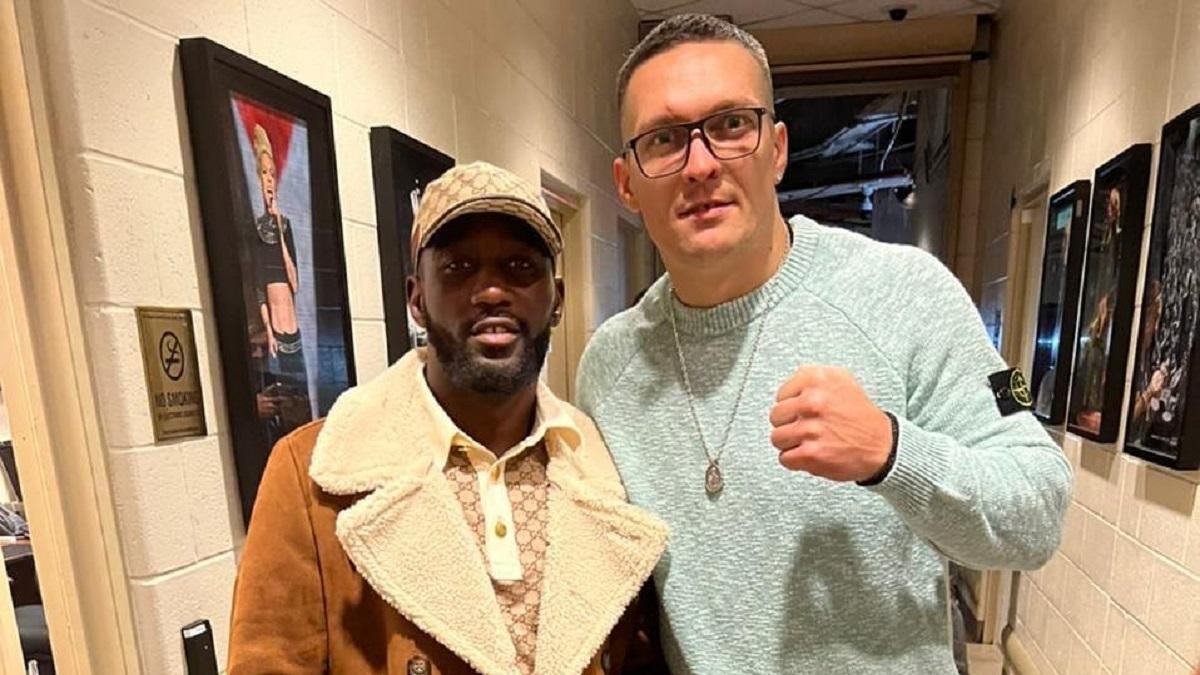 Олександр Усик і Теренс Кроуфорд / Фото Facebook Олександр Усик і Теренс Кроуфорд / Фото Facebook