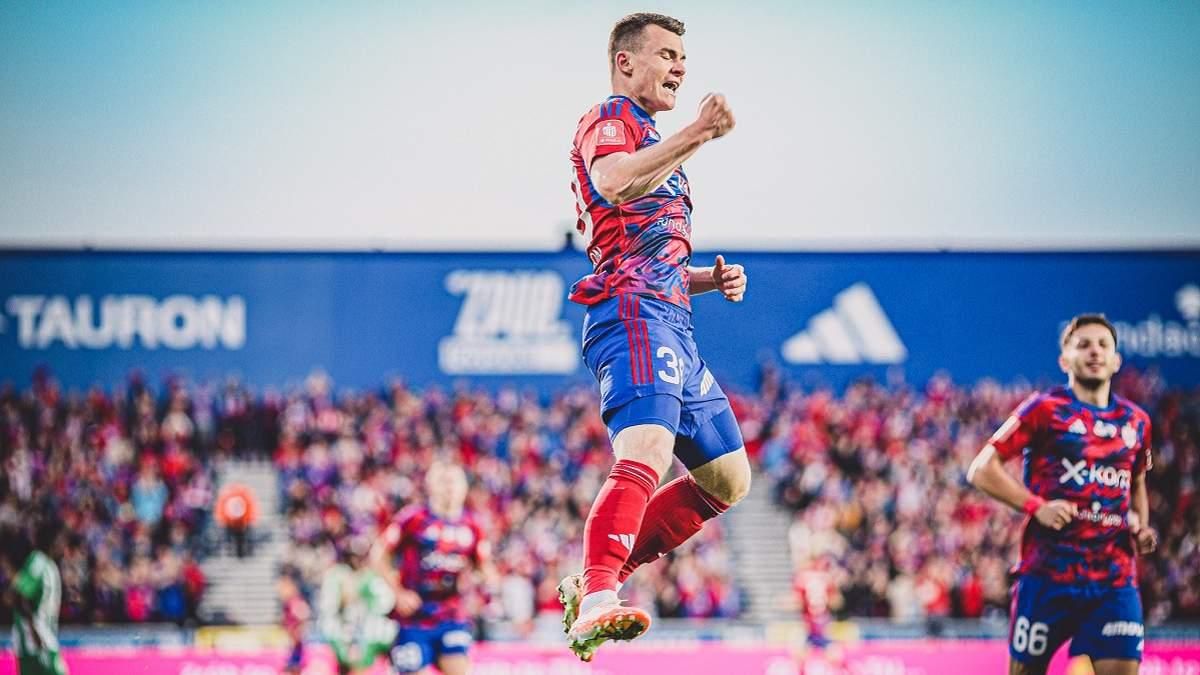 Кочергін забив за Ракув у ЛЧ / фото Ракув