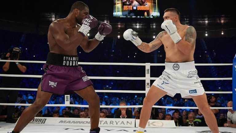 Усик проти Дюбуа / Фото з Instagram Усик проти Дюбуа / Фото з Instagram