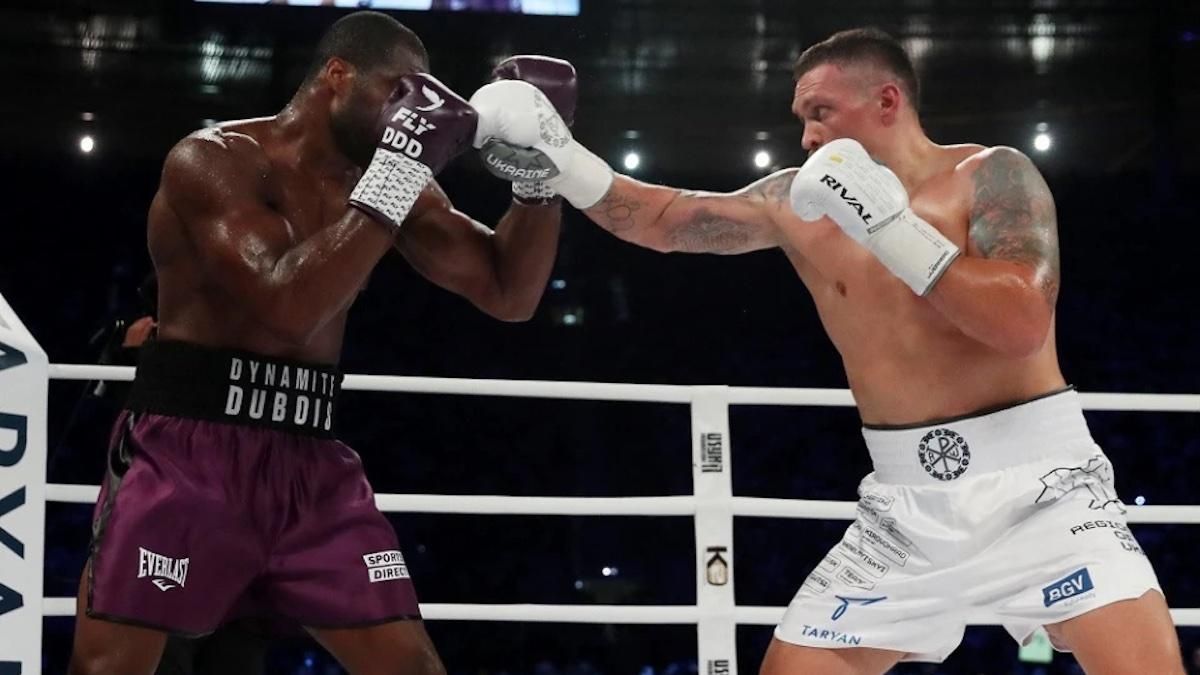 Усик переміг Дюбуа / фото Reuters Усик переміг Дюбуа / фото Reuters