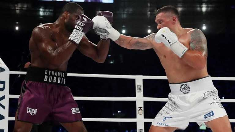 Усик победил Дюбуа / фото Reuters Усик победил Дюбуа / фото Reuters