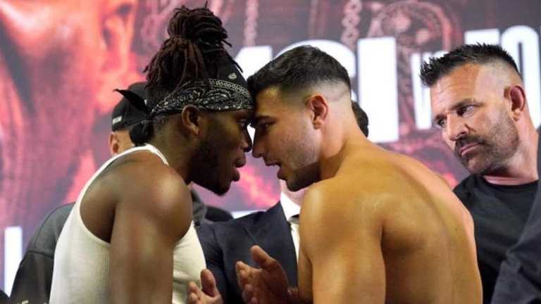 KSI и Томми Фьюри / Фото PA Sport Staff KSI и Томми Фьюри / Фото PA Sport Staff