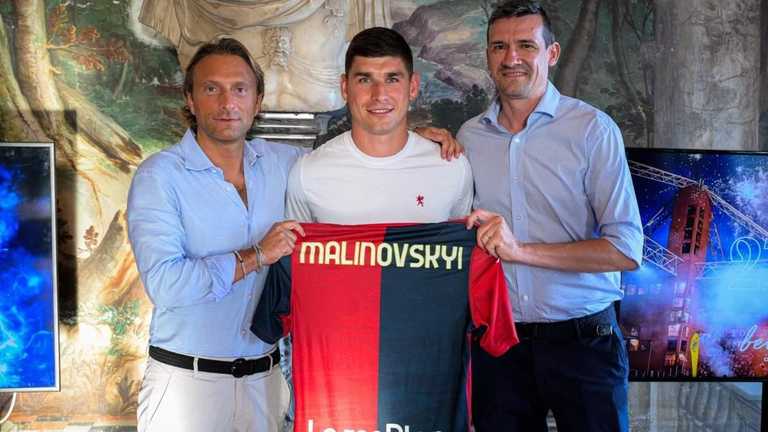 Руслан Маліновський / Фото ФК Дженоа