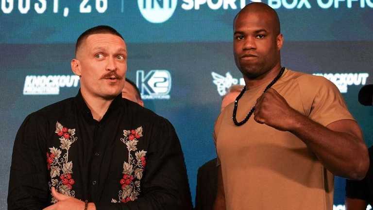 Усик і Дюбуа / фото з відкритих джерел