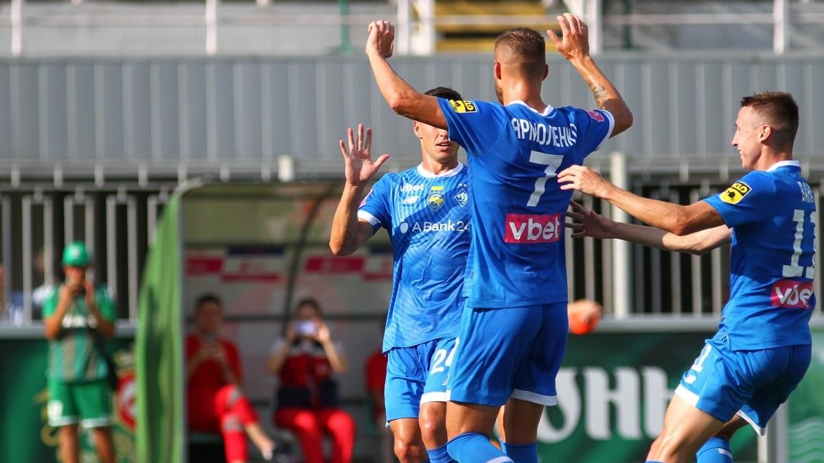 Оболонь – Динамо – 2:4 / Фото Twitter "біло-синіх" Оболонь – Динамо – 2:4 / Фото Twitter "біло-синіх"