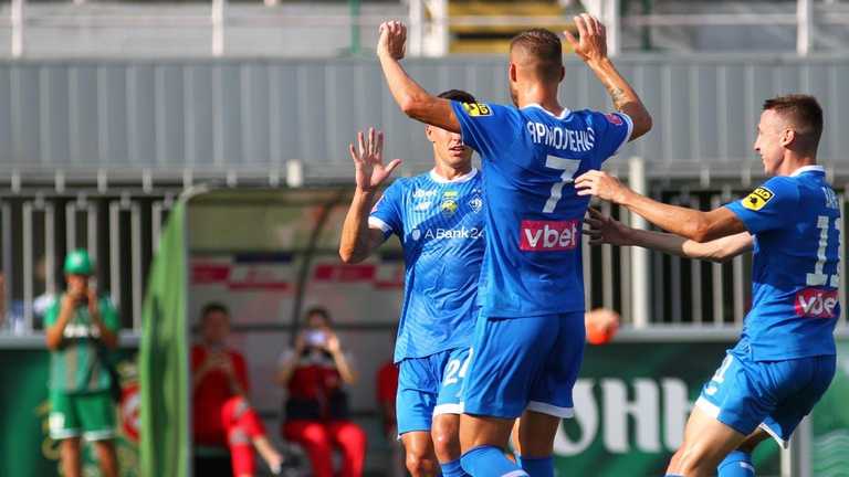 Оболонь – Динамо – 2:4 / Фото Twitter "біло-синіх" Оболонь – Динамо – 2:4 / Фото Twitter "біло-синіх"