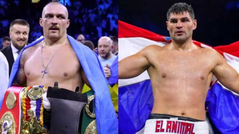 Усик та Хрговіч / фото з відкритих джерел Усик та Хрговіч / фото з відкритих джерел